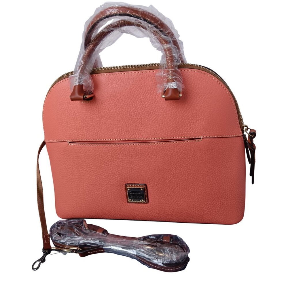 Dooney & Bourke "Carter" Coral Satchel